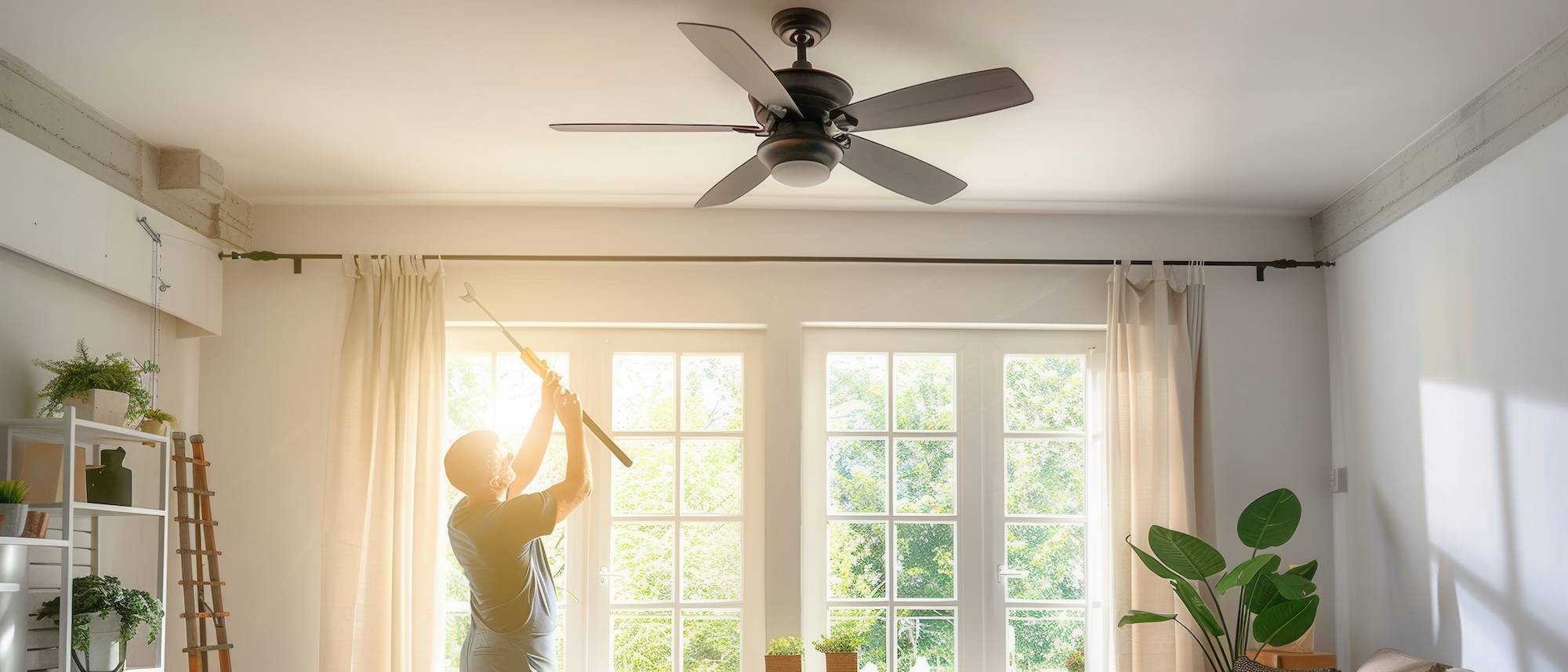 Ceiling Fan Replacement in Poth, TX