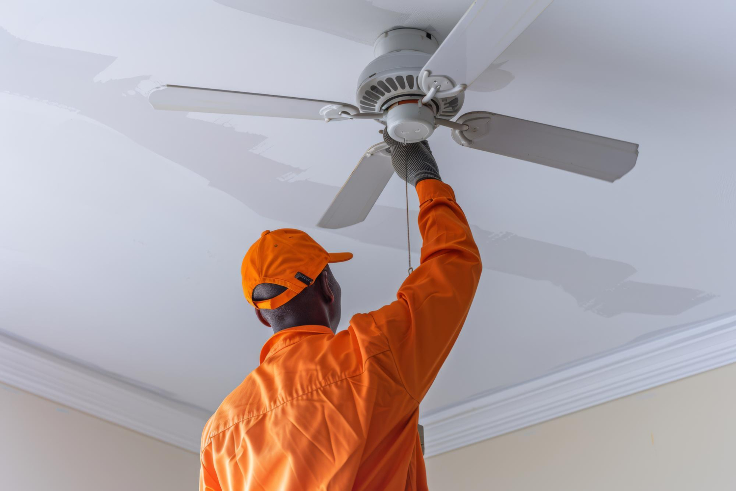 Ceiling Fan Replacement in Poth, TX